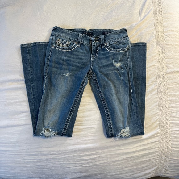 Vigoss size 1/2 bootcut jeans - Picture 2 of 3